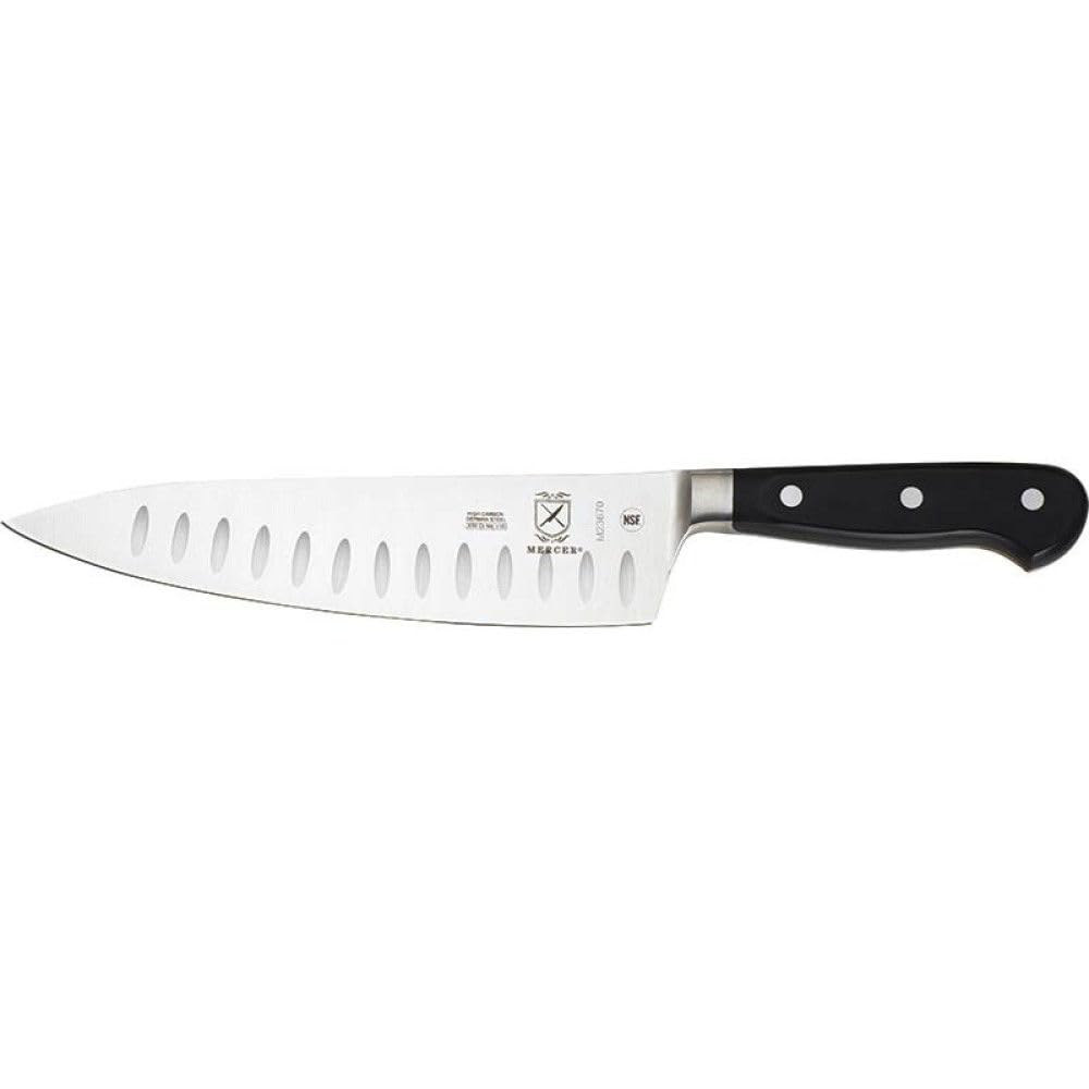 Mercer Culinary Olive Wood 4-Piece Steak Knife Set
