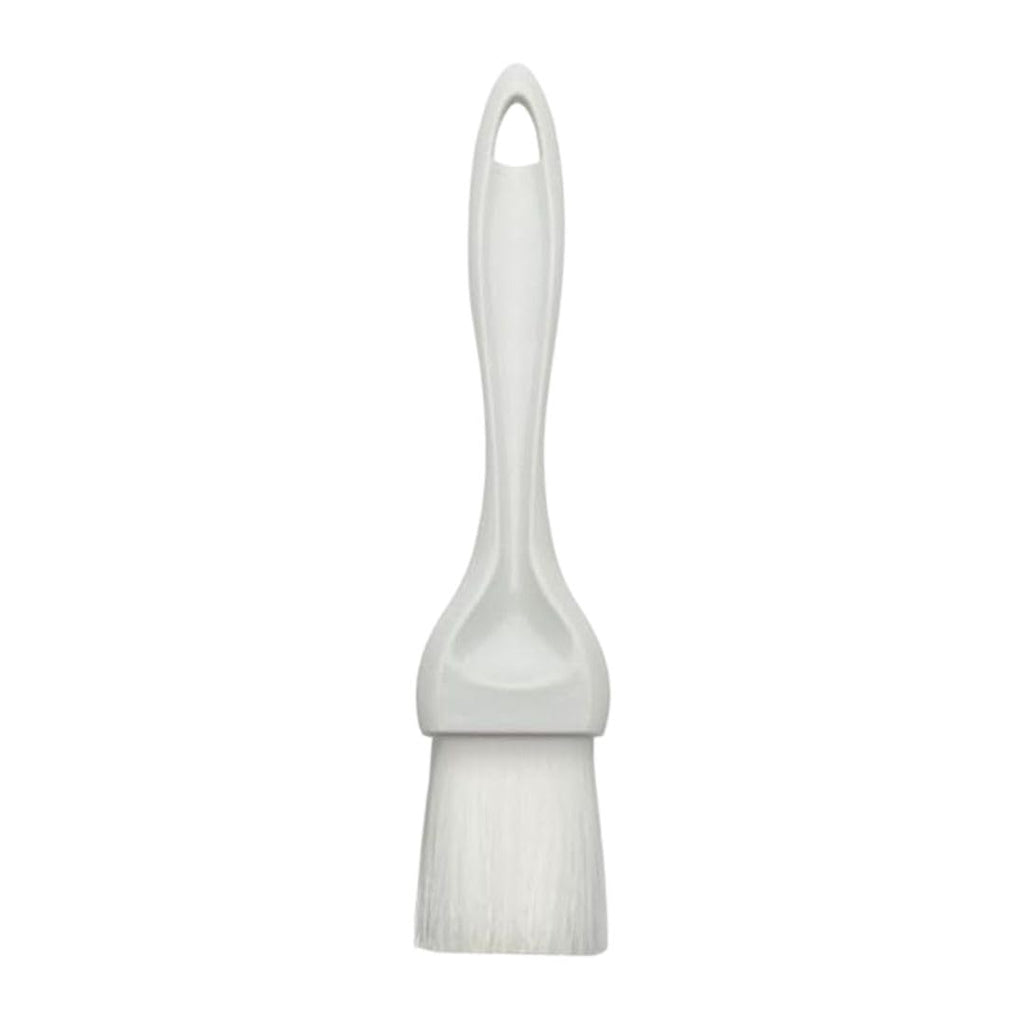 Soro Essentials- 1” Round Nylon Pastry Basting Brush with Plastic Handle- Easy to Clean Pastry Brush Basting Brush Cooking Brush Oil and Sauce Food Brush for Baking Butter Brush Kitchen Utensil