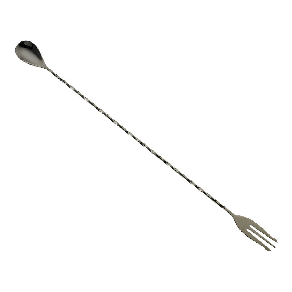 Barfly Bar Spoon, Standard 17 1/8" (43.5 Cm), Gun Metal Black