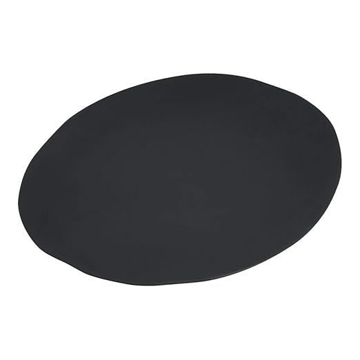 Carlisle FoodService Products Ridge Reusable Plastic Plate Dinner Plate for Home and Restaurant, Melamine, 10.5 Inches