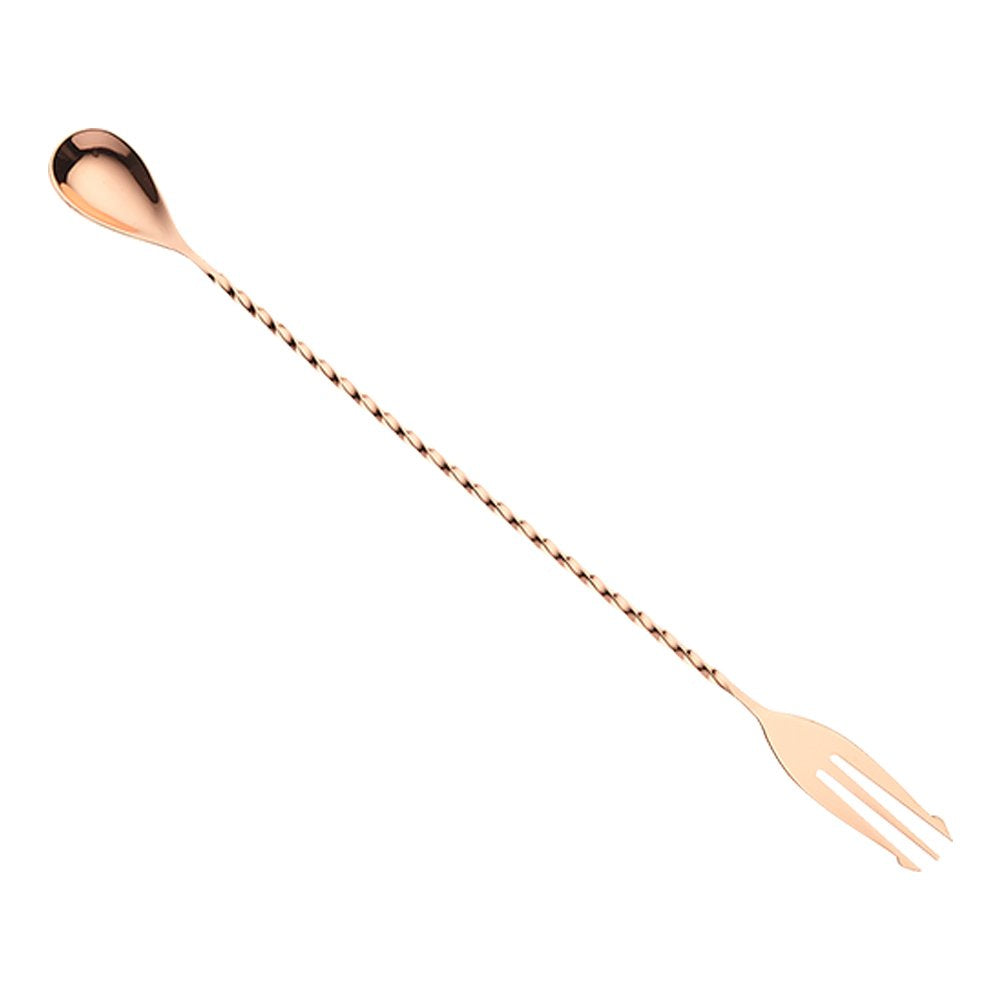 Barfly Bar Spoon, Standard 17 1/8" (43.5 Cm), Gun Metal Black