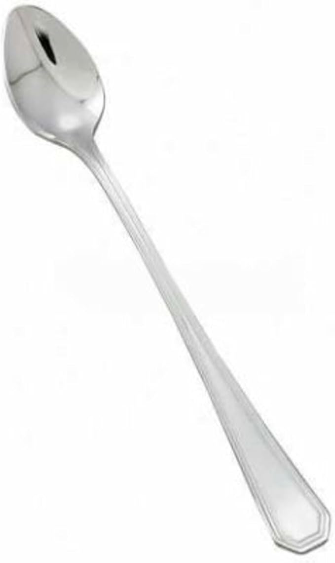 Winco 8 3/4" Silver Victoria Stainless Steel Tablespoon (Set of 12)