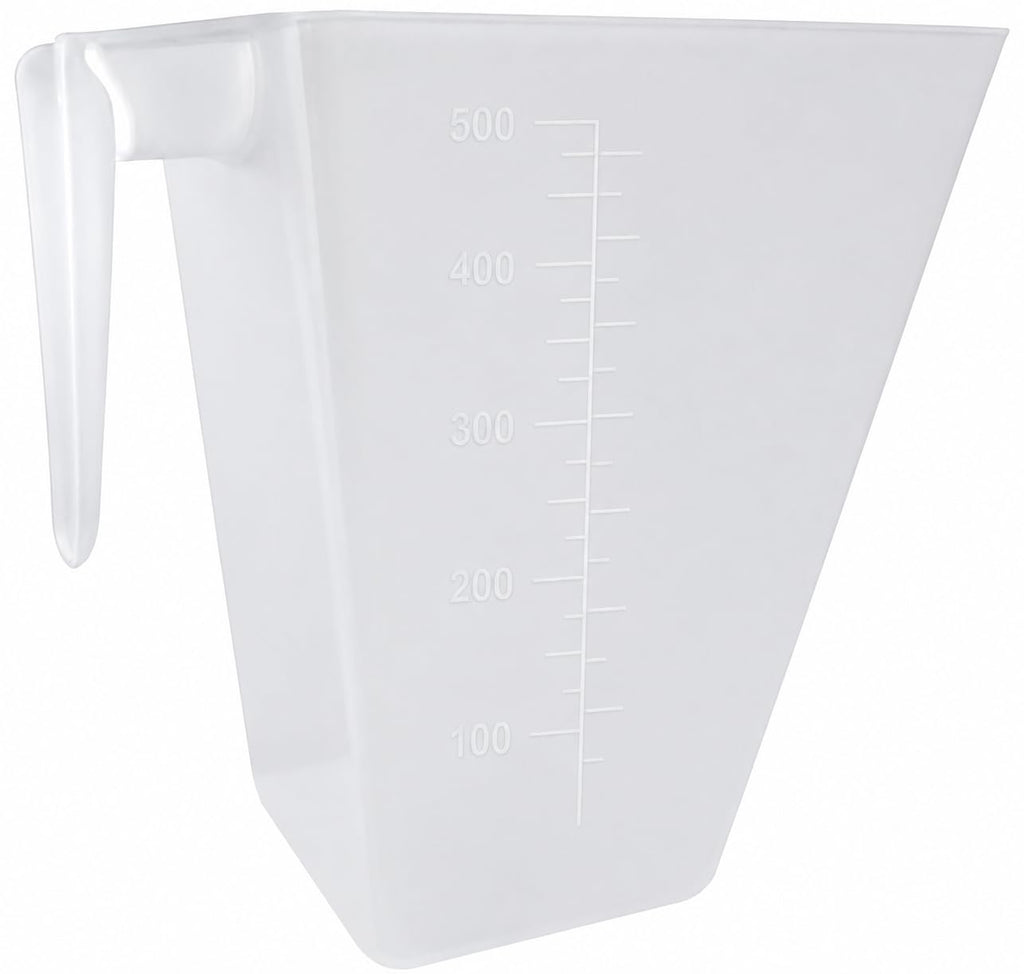 Supplement and Supply 2 Cup (1 Pint | 16 Oz. | 500 mL) Scoop for Coffee, Protein Powder, Pet Food, Spices, Grains and Dry Goods – Plastic Food-Grade, BPA-Free Measuring Cup (Pack of 5)