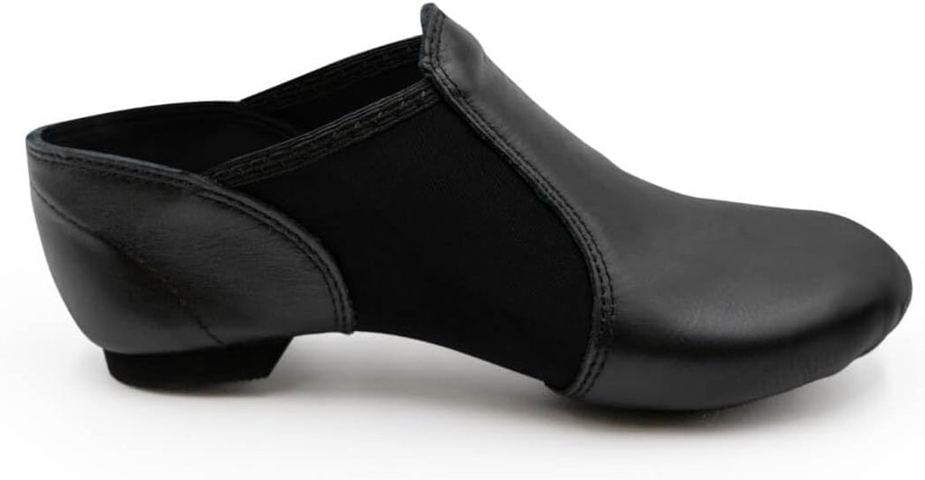 Capezio E-Series Jazz Slip On, Black, 16 W