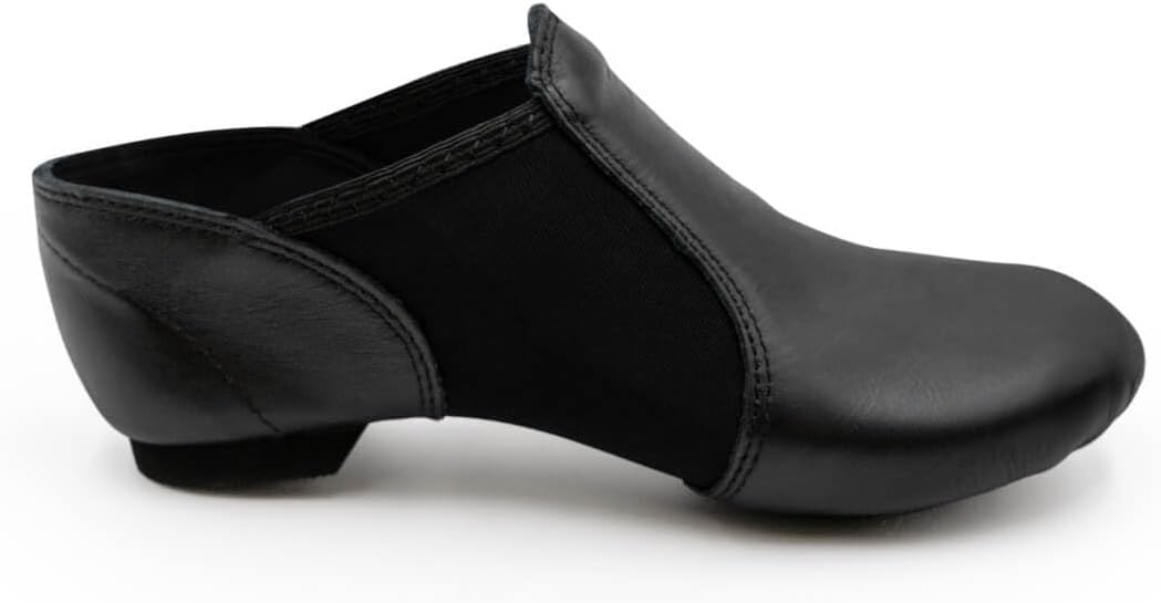 Capezio E-Series Jazz Slip On, Black, 16 W