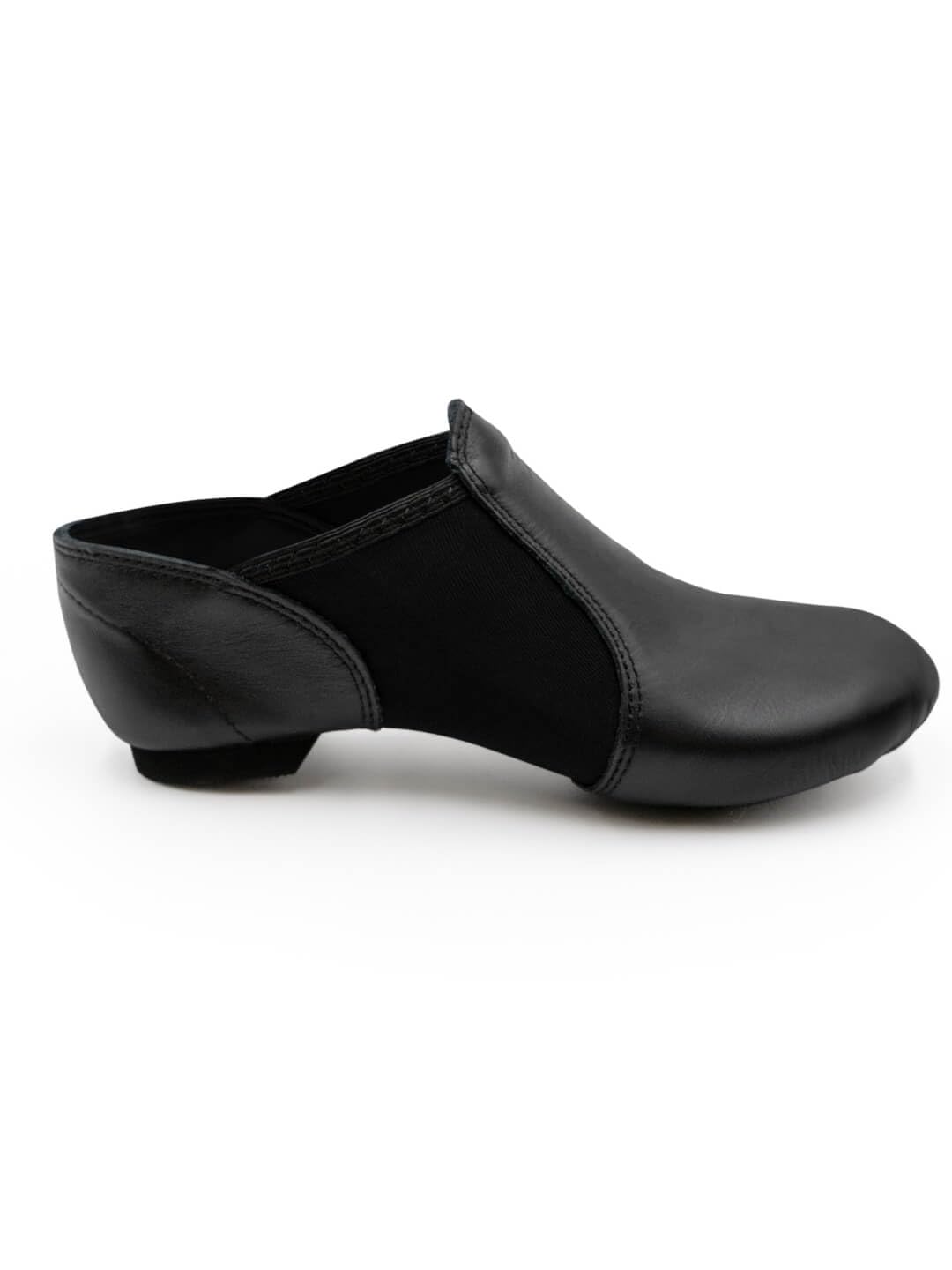 Capezio E-Series Jazz Slip On, Black, 14.5 M