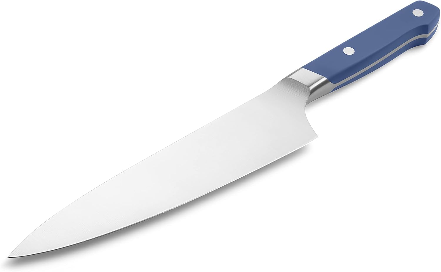 Misen 8 Inch Chef Knife, AUS-10 Japanese Stainless Steel - Blue