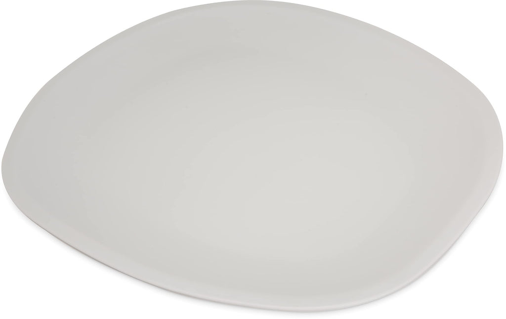 Carlisle FoodService Products Ridge Reusable Plastic Bowl Soup Bowl for Home and Restaurant, Melamine, 8 Ounces, Cement, (Pack of 24)