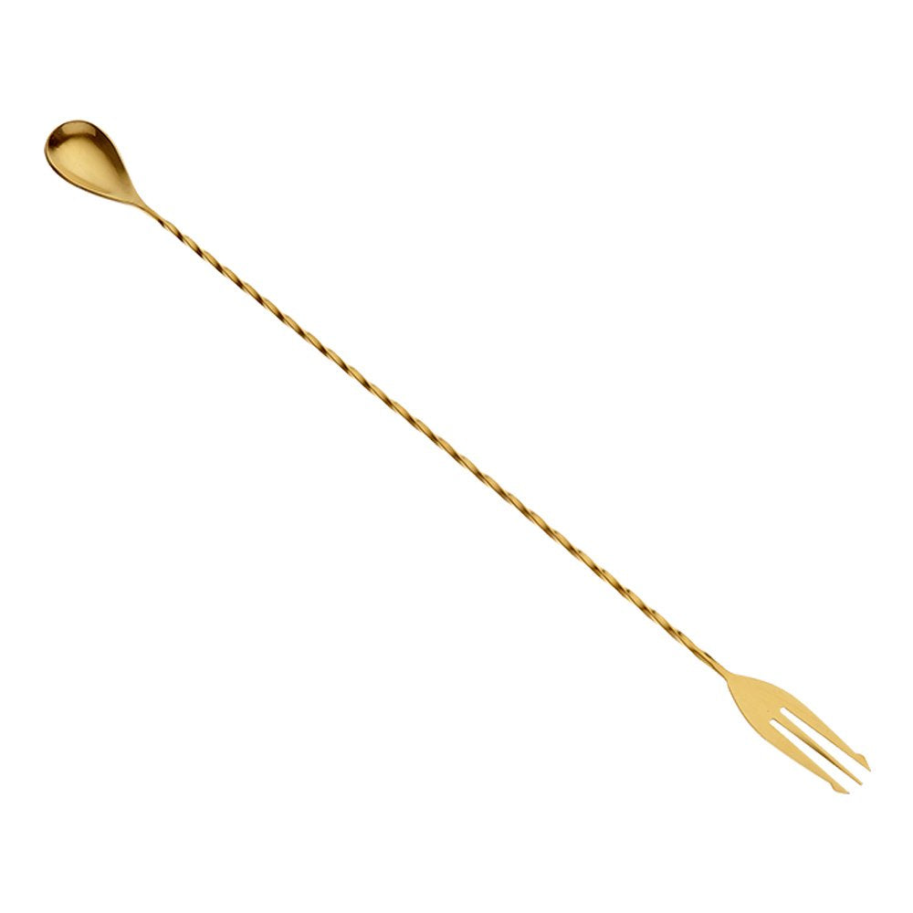Barfly Bar Spoon, Standard 17 1/8" (43.5 Cm), Gun Metal Black