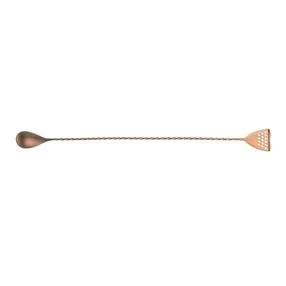 Barfly Bar Spoon, Standard 17 1/8" (43.5 Cm), Gun Metal Black