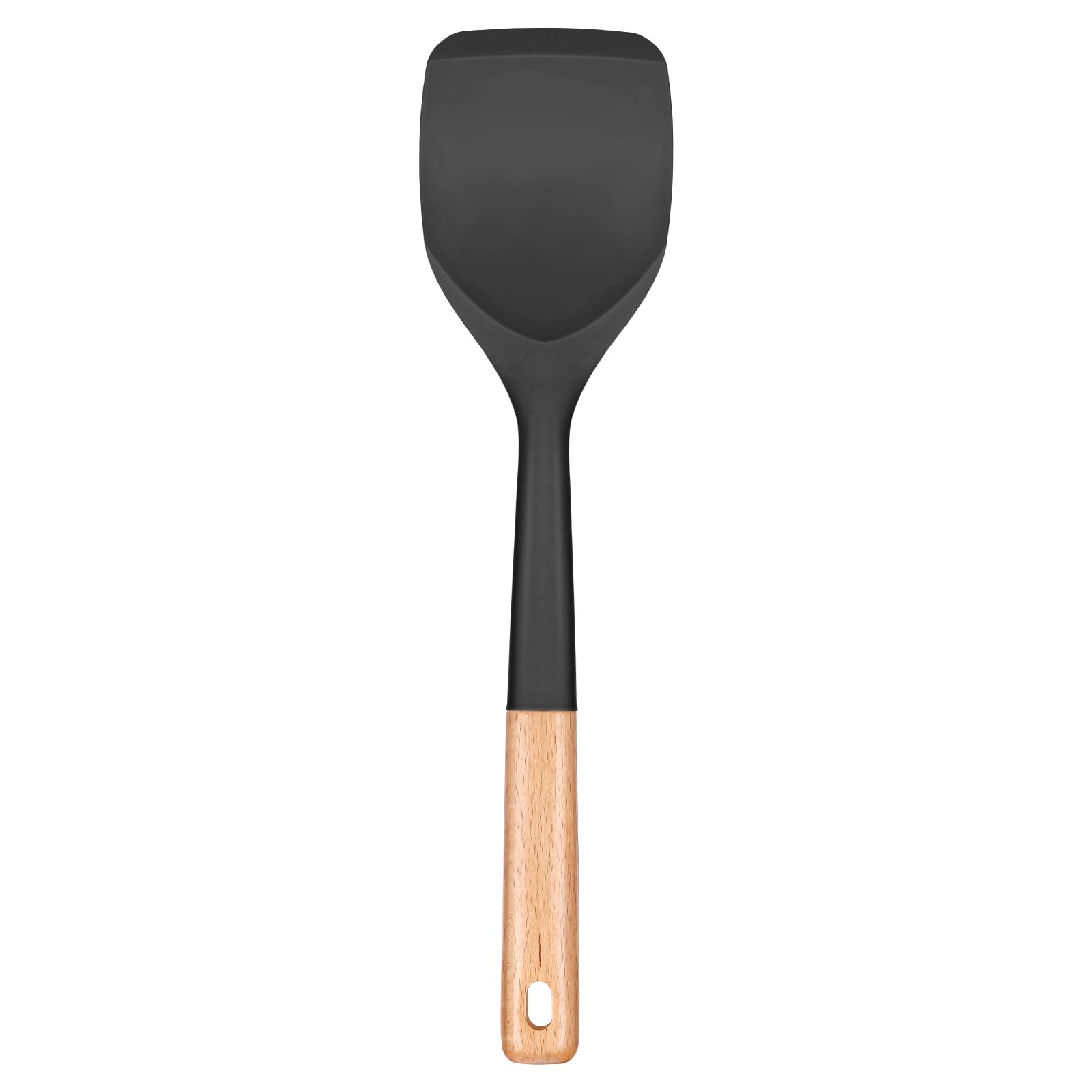 Badiano Silicone Spatula, Non Scratch Flexible Edge for Pans,13.2 Inch