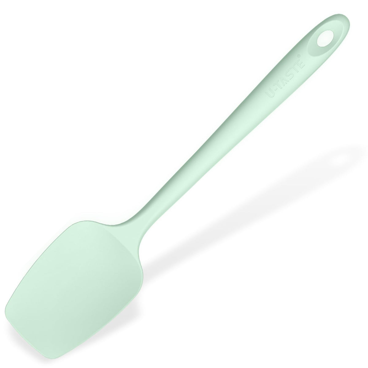 U-Taste Silicone Large Spatula, 600ºF High Temp Bowl Scraper, 11.38"/Orange