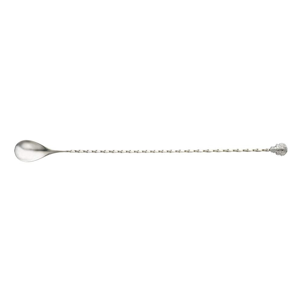 Barfly Bar Spoon, Standard 17 1/8" (43.5 Cm), Gun Metal Black