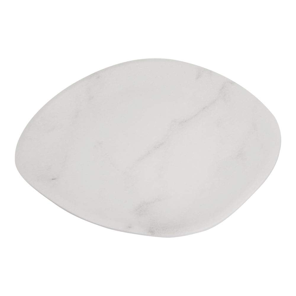 Carlisle FoodService Products Ridge Reusable Plastic Bowl Soup Bowl for Home and Restaurant, Melamine, 8 Ounces, Cement, (Pack of 24)