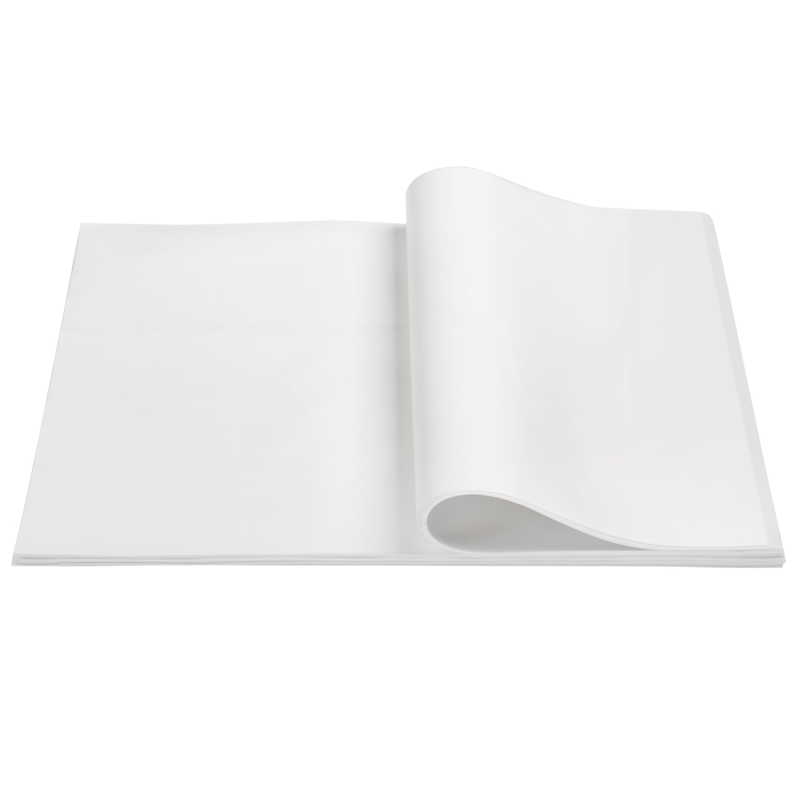 Beasea Parchment Paper Sheets, 200pcs 12x16 Inch White Precut Nonstick Heavy Duty Parchment Baking Paper Sheets for Air Fryer Cooking, Grilling, Frying and Steaming