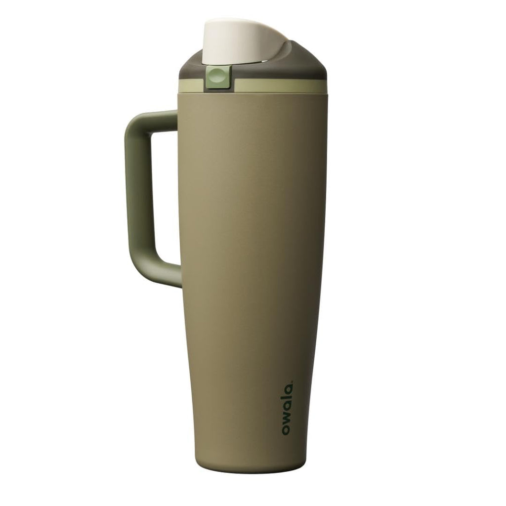 Owala Tumbler Stainless Steel Water Bottle 24 oz Foggy Tide