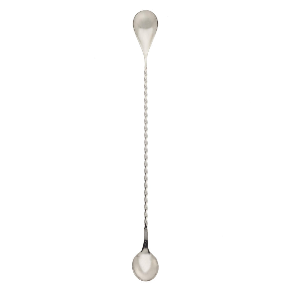 Barfly Bar Spoon with Teaspoon End, 12 1/4" (31.1 cm), Stainless Steel