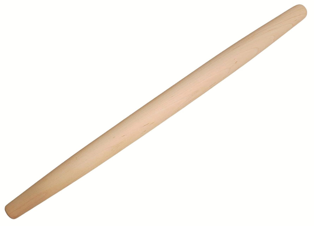 Frieling Dough Roller - 1.5-in x 20-in Natural Maple - French Pin Wooden Rolling Pin & Pastry Roller for Pizza Dough