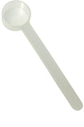 Supplement and Supply 1/2 Tablespoon (1.5 Teaspoon | 7.5 mL) Long Handle Plastic Measuring Spoon for Coffee, Protein Powder, Pet Food, Spices, Grains, Dry Goods – Food-Grade BPA-Free (Pack of 1)