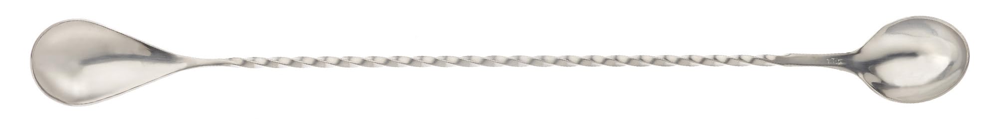 Barfly Bar Spoon with Teaspoon End, 12 1/4" (31.1 cm), Stainless Steel