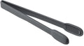 Carrotez Silicone Kitchen Tongs, Non-Scratch Serving Tongs, Dark Gray