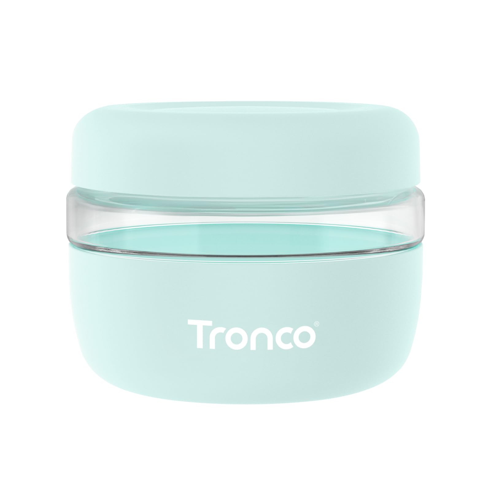Tronco 16 oz Glass Food Storage & Lunch Bowl Containers with Airtight Lids