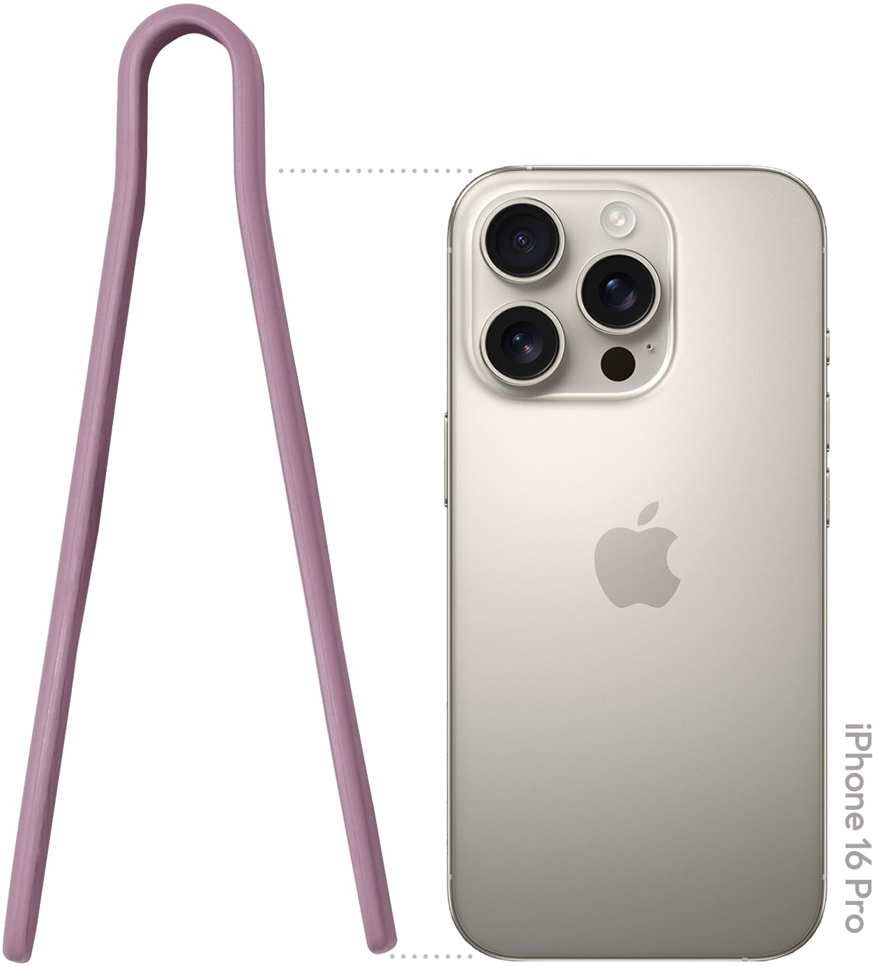 Carrotez Mini Silicone Toaster Tongs, 7 inches, 1 Pack, Pink