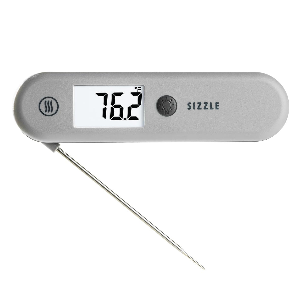 ThermoWorks Sizzle - Digital Meat Thermometer - 2-Second Waterproof, Red