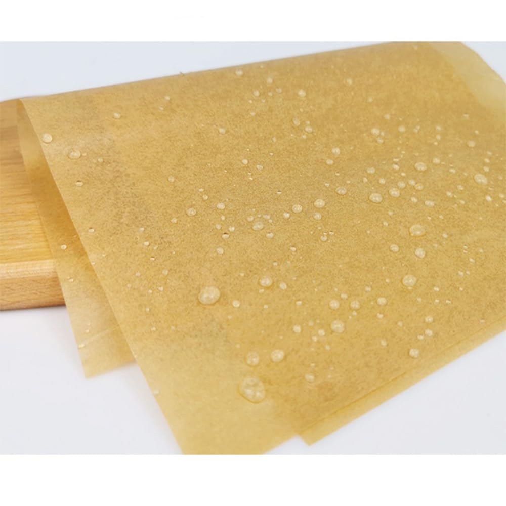 100 Pcs Parchment Paper Baking Sheets, 10x14 Inches Non-Stick Precut Baking Parchment Unbleached Baking Paper for Baking Grilling Air Fryer Steaming Bread Cup Cake Cookie