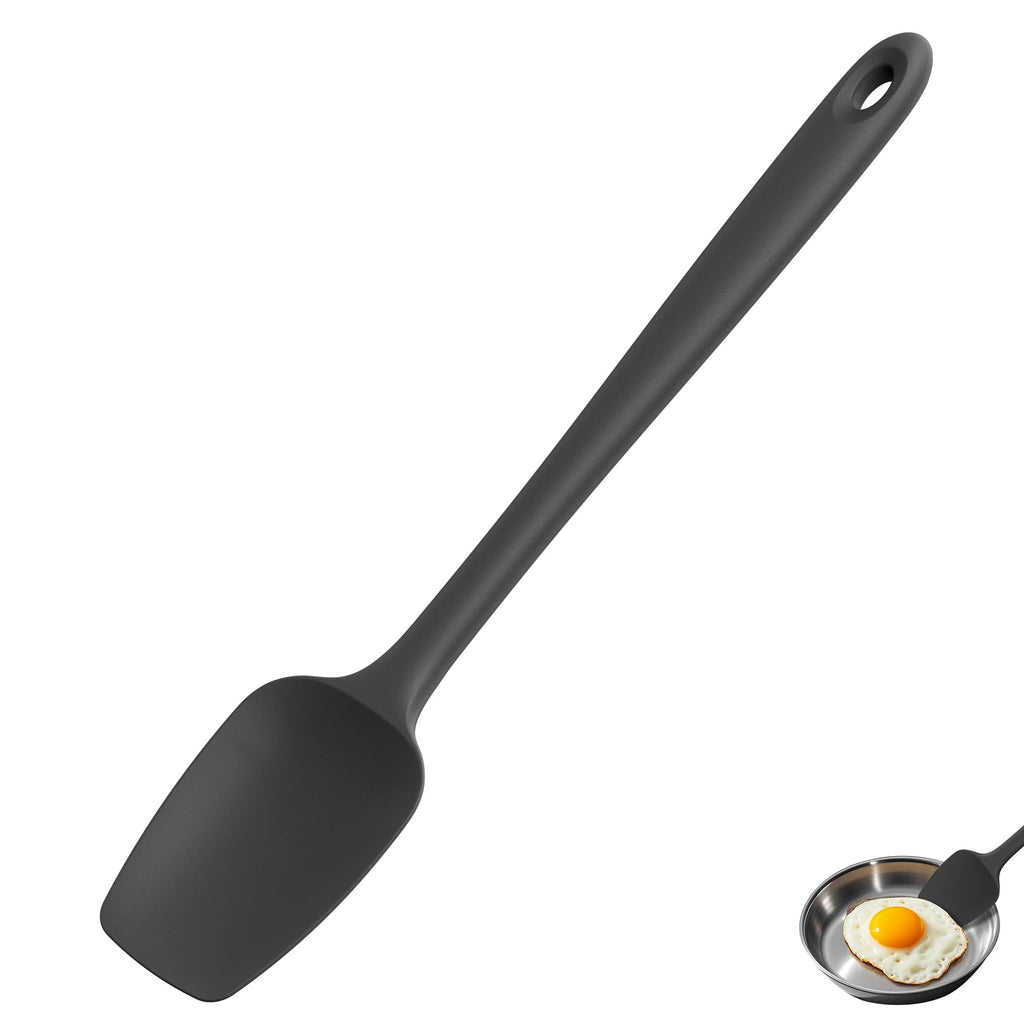 U-Taste Silicone Large Spatula, 600ºF High Temp Bowl Scraper, 11.38"/Orange