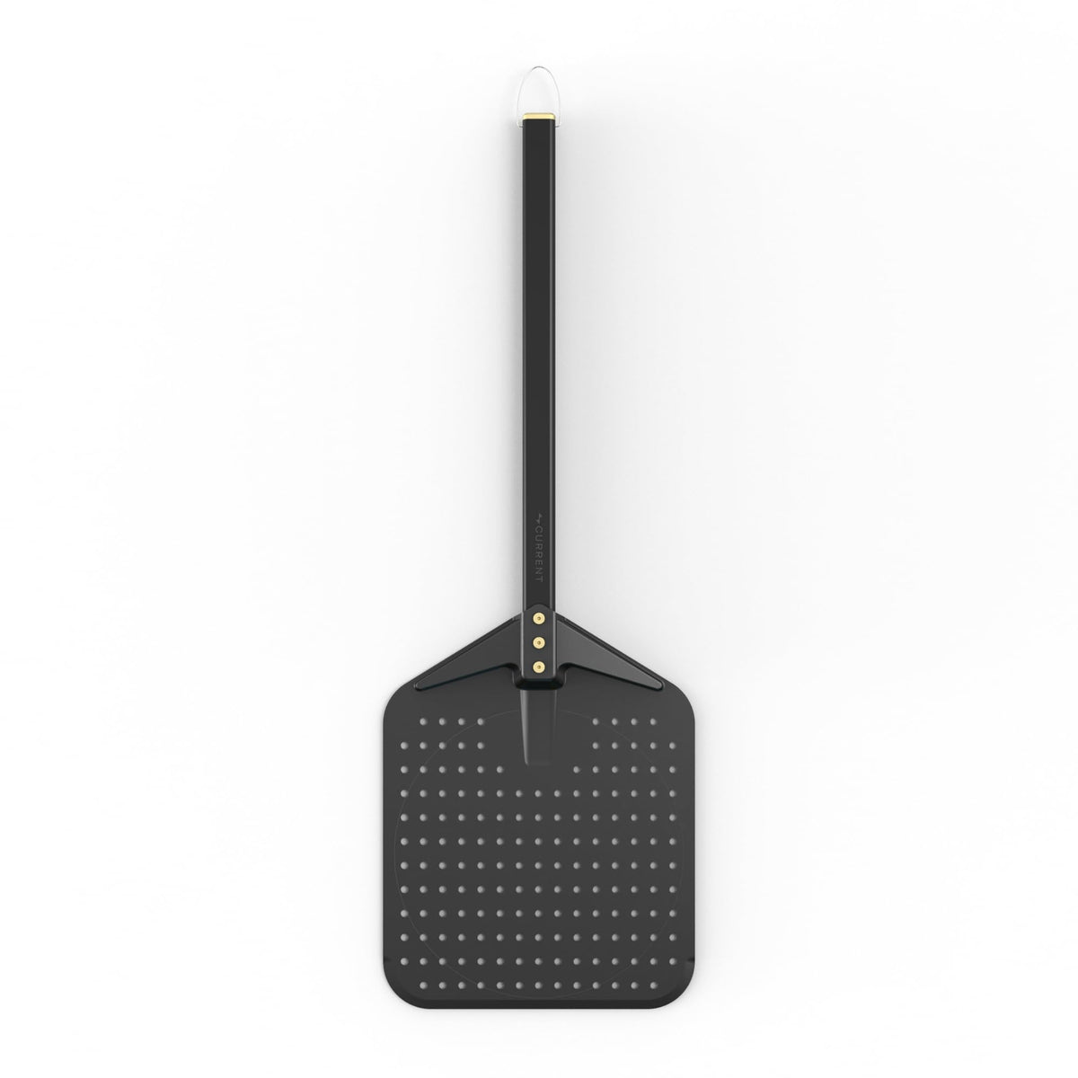 CURRENT® Perforated Aluminum Pizza Peel, Ultra-Thin Edge, Heat-Resistant