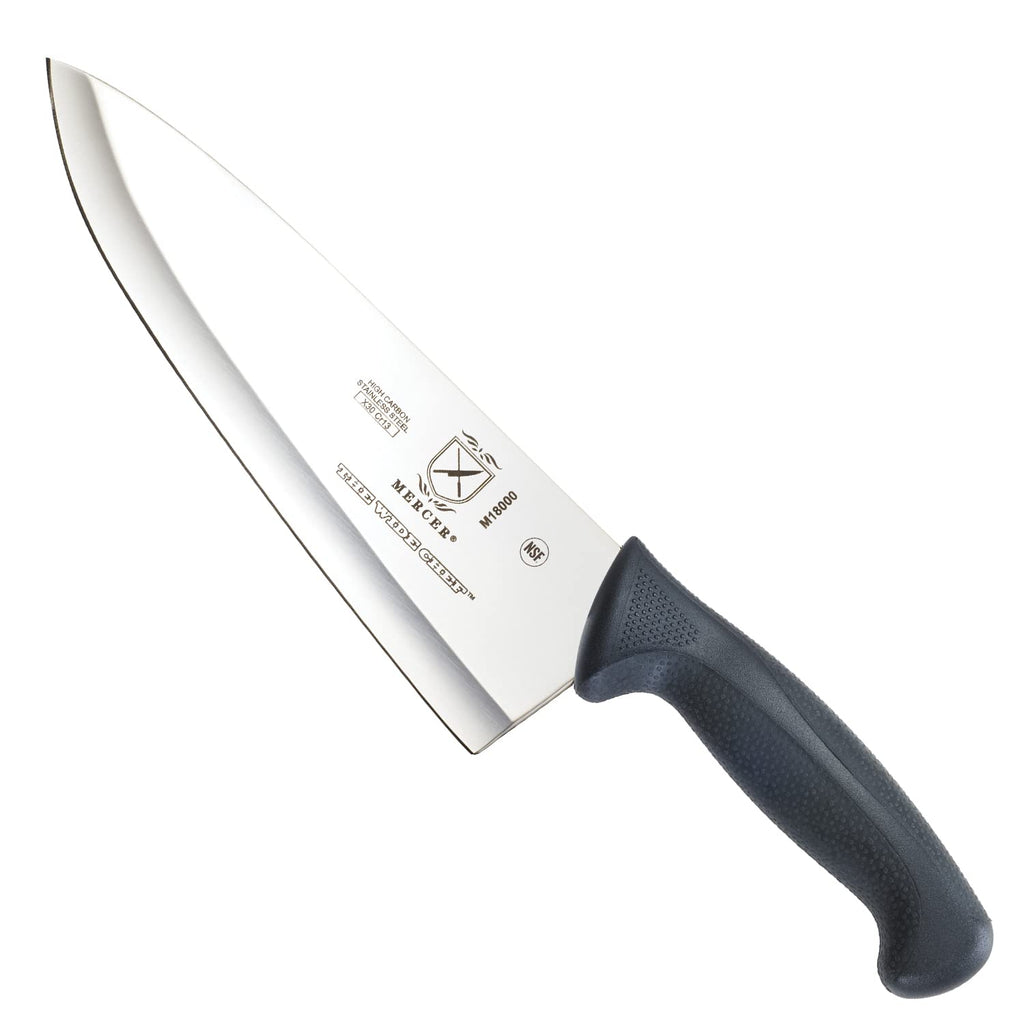 Mercer Culinary M22508 Millennia Black Handle, 8-Inch Wavy Edge, Bread Knife