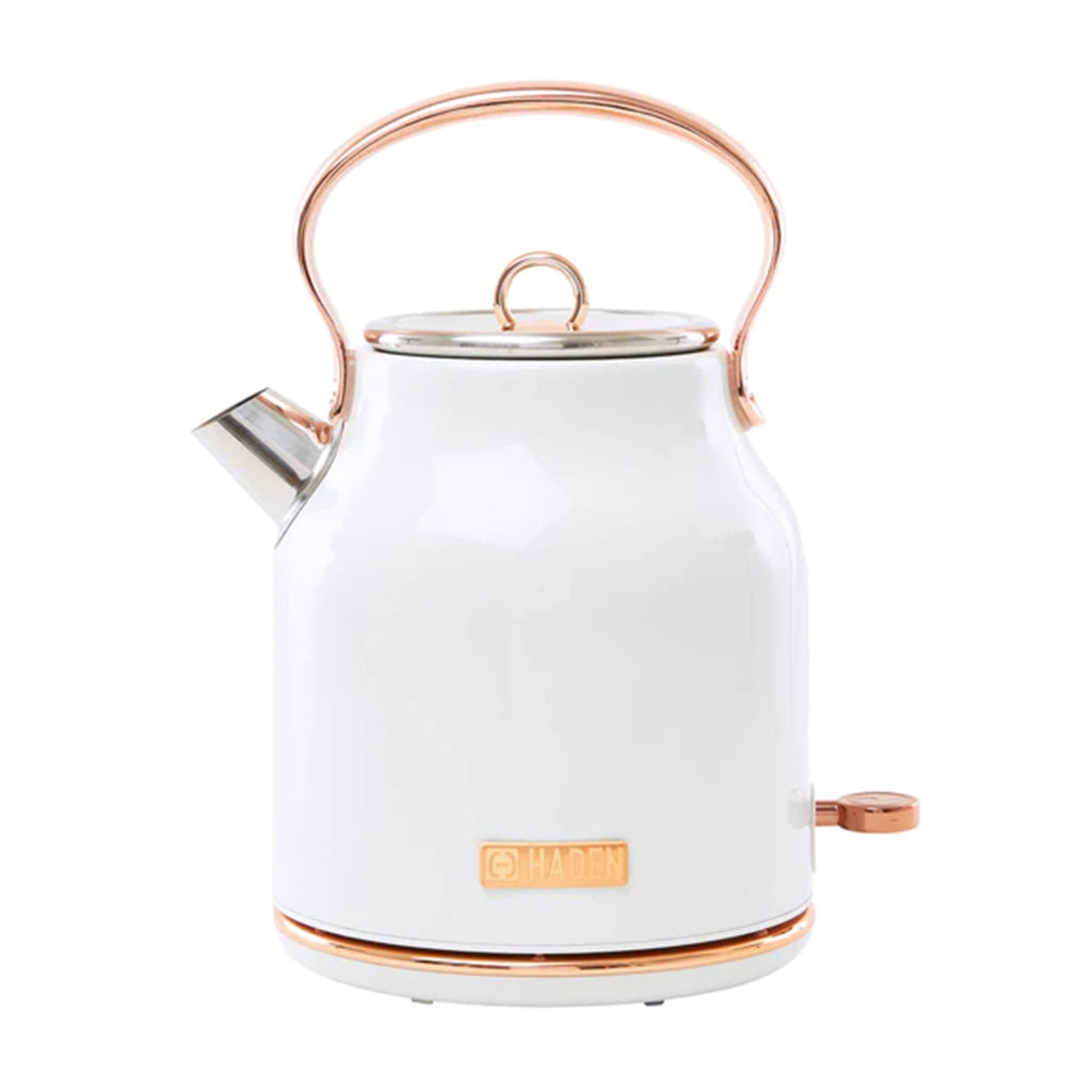 Haden Heritage 1.7 Liter Stainless Steel Electric Kettle, Hot Water Kettle