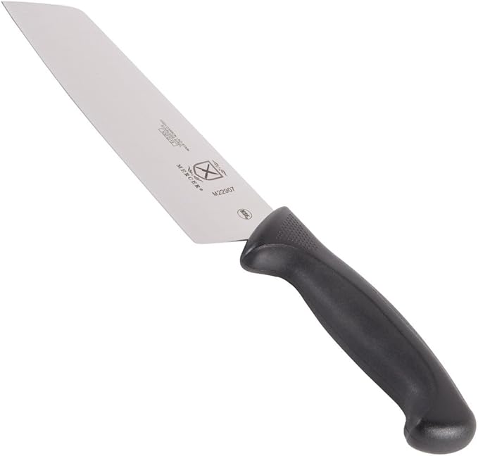 Mercer Culinary M22508 Millennia Black Handle, 8-Inch Wavy Edge