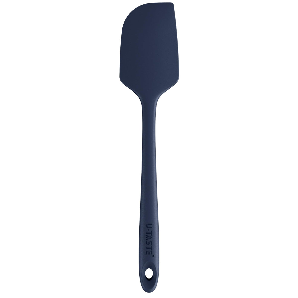 U-Taste Silicone Spoon Spatula, 480°F High Temp Spoonula, 11.38", Black