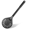 Pizza Turning Peel 7 Inch Round Anodized Aluminum Perforated Pizza Peel Turner With Metal Handle Pizza Paddle Spinner For Outdoor Pizza Oven Accessories