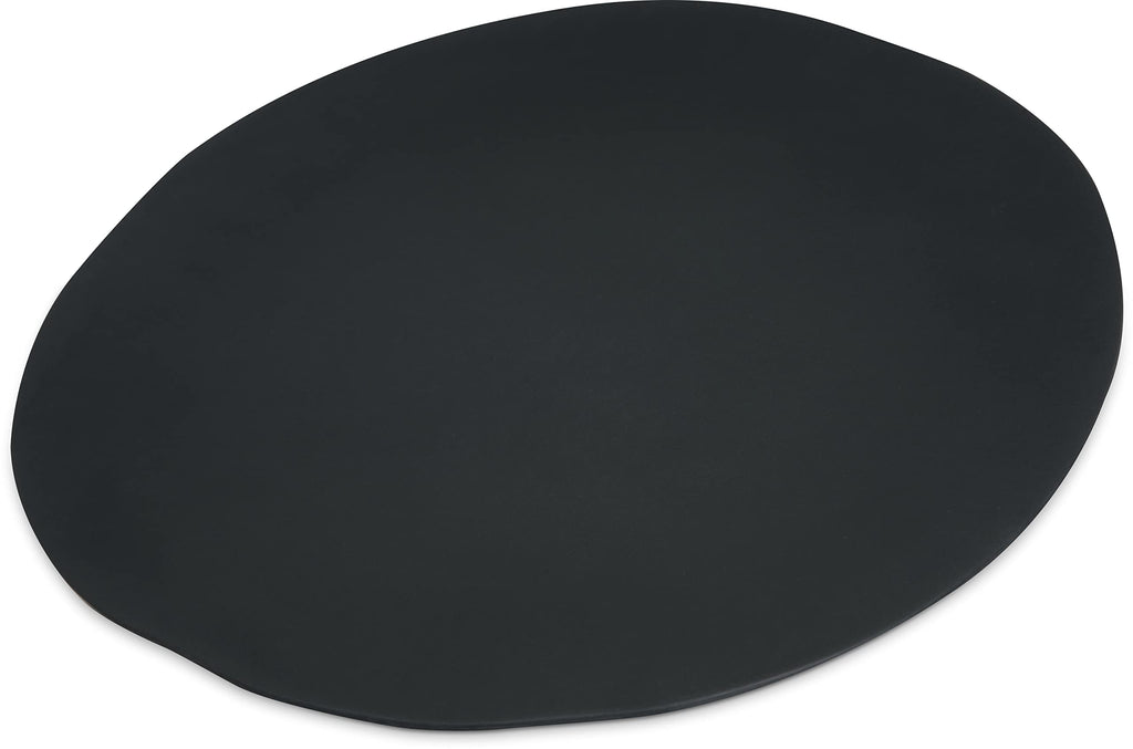 Carlisle FoodService Products Ridge Reusable Plastic Bowl Soup Bowl for Home and Restaurant, Melamine, 8 Ounces, Cement, (Pack of 24)