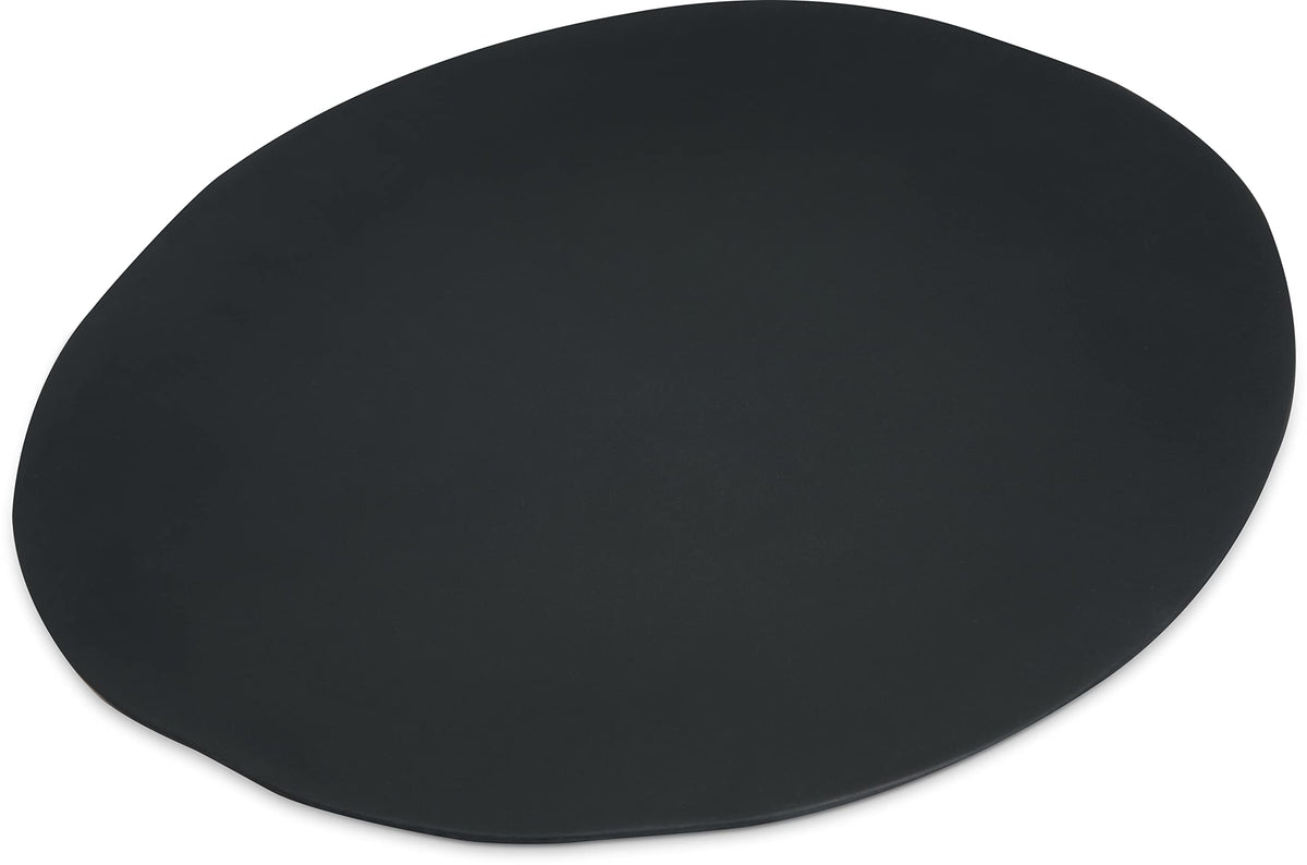 Carlisle FoodService Products Ridge Reusable Plastic Bowl Soup Bowl for Home and Restaurant, Melamine, 8 Ounces, Cement, (Pack of 24)