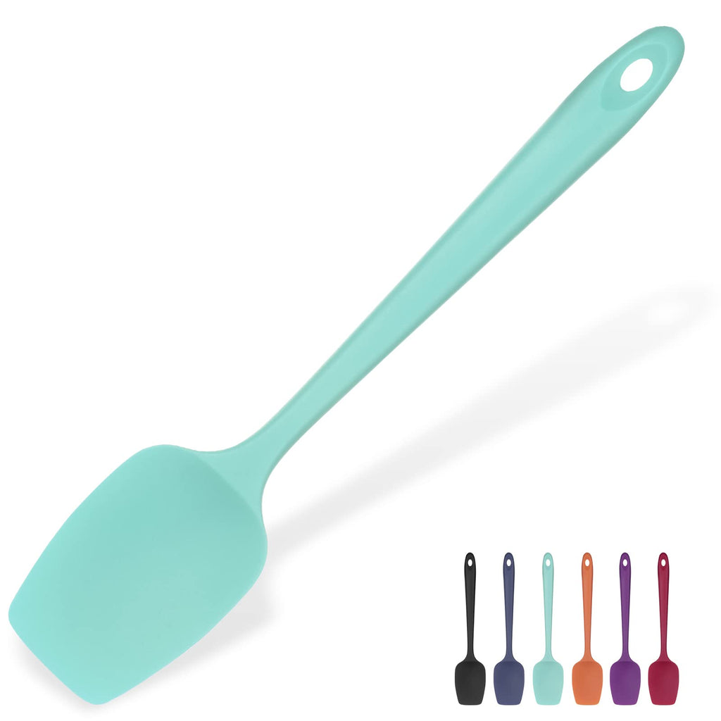 U-Taste Silicone Large Spatula, 600ºF High Temp Bowl Scraper, 11.38"/Orange