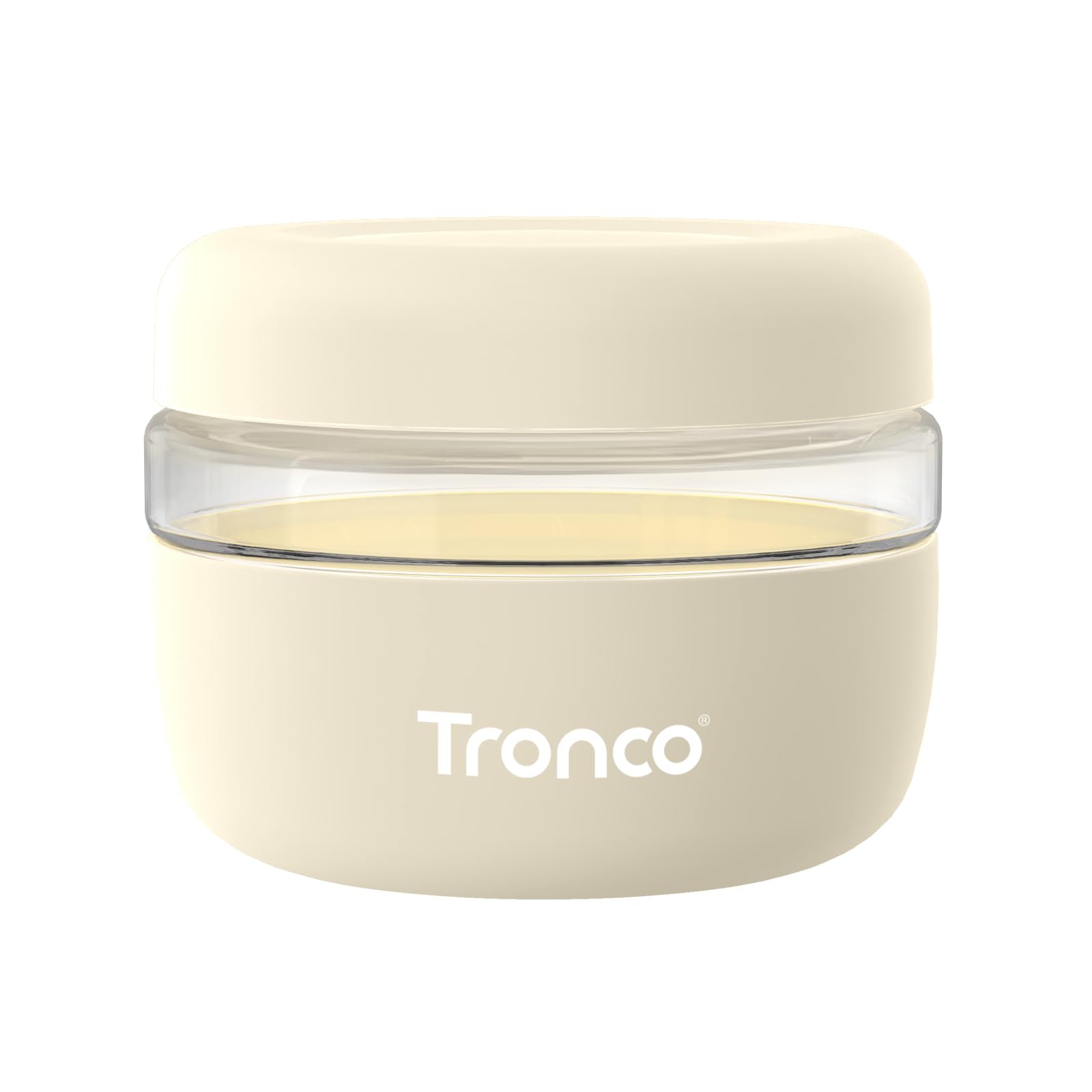 Tronco 16 oz Glass Food Storage & Lunch Bowl Containers with Airtight Lids