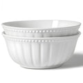 HOMBENE Ceramic bowl, 7 Inch Serving Bowls, Bowls for Kitchen, Microwave and Dishwasher Safe, Set of 2