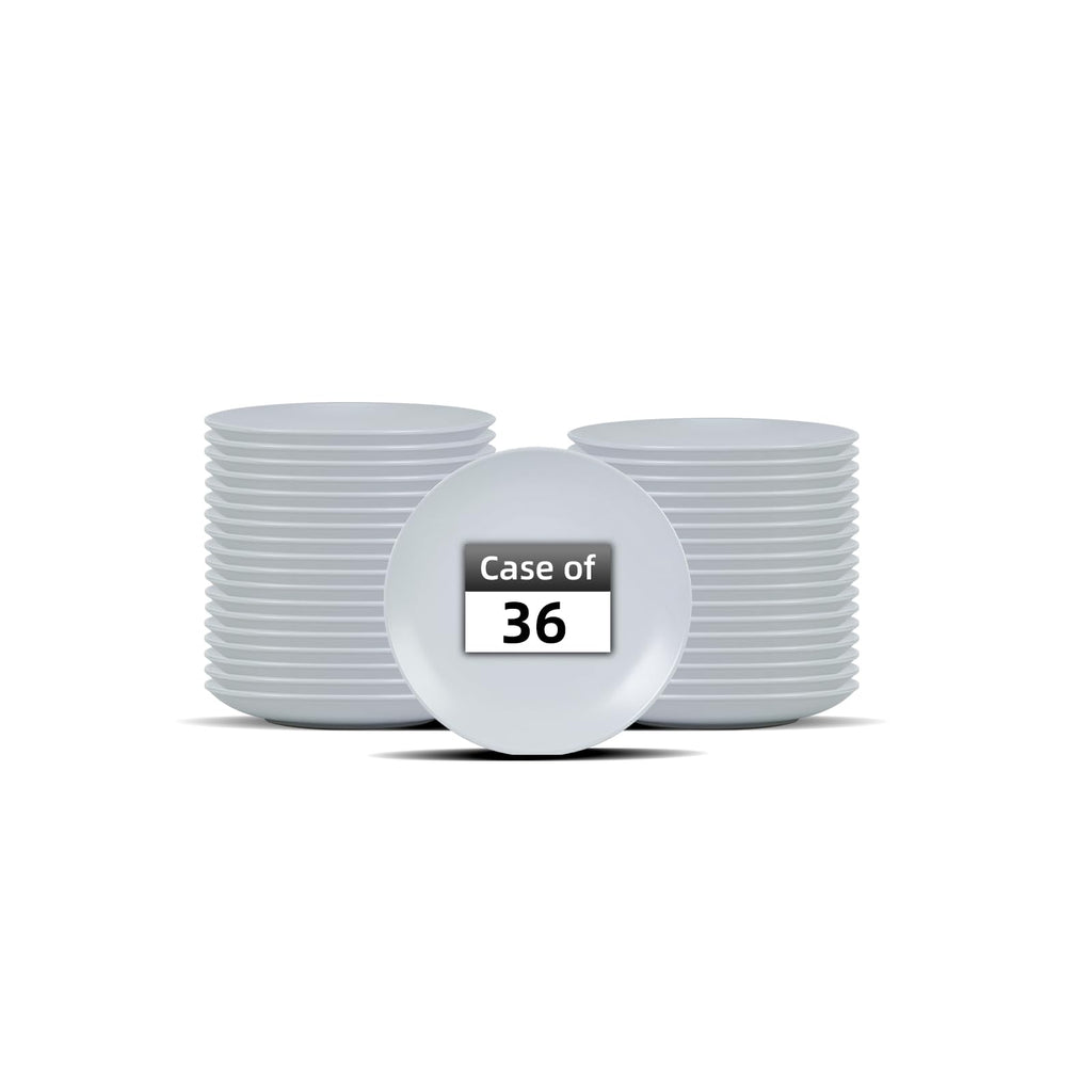 IRESTAURANT PLUS Stoneware Coupe Commercial Grade Dinnerware, Ivory, Plate 12.25", Case of 12
