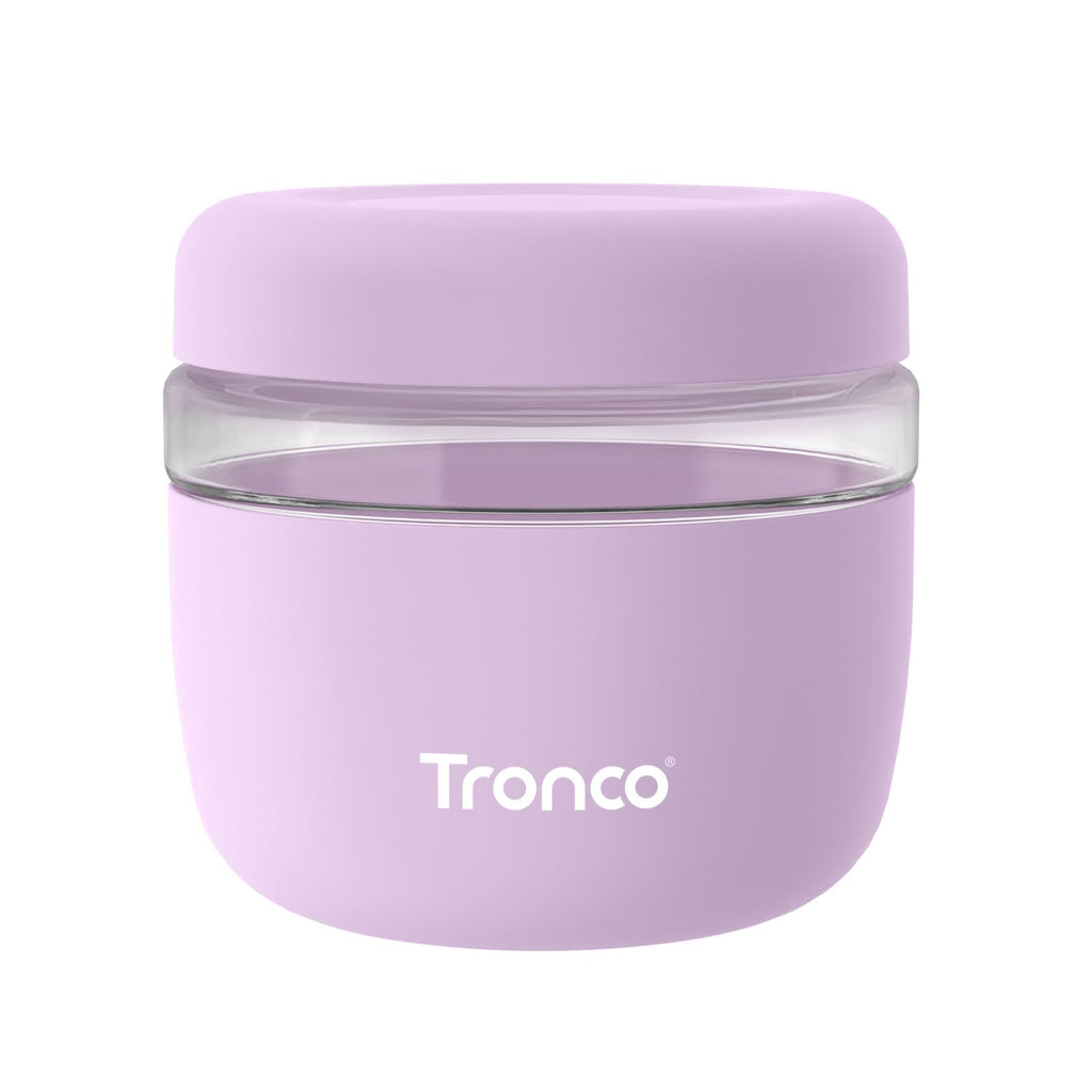 Tronco 24 oz Glass Food Storage & Lunch Bowl Containers with Airtight Lids