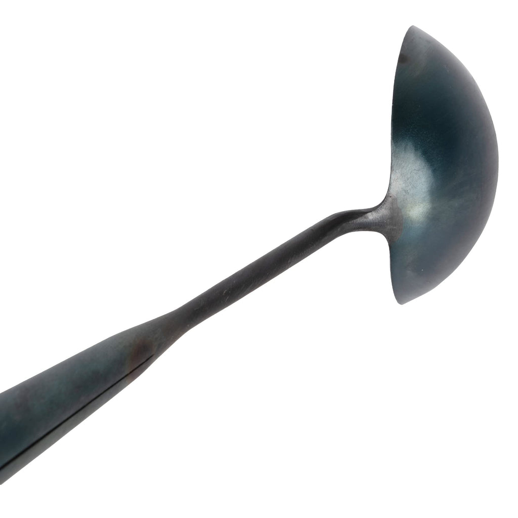 ZhenSanHuan Traditional HandMade Iron Wok Ladle Long utensil Ladle 32CM