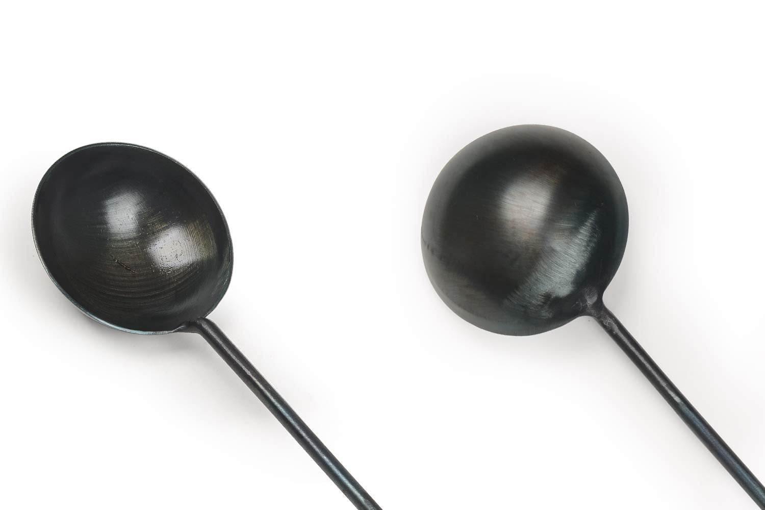 ZhenSanHuan HandMade Carbon Steel Wok Ladle Tool Utensils (Ladle 40CM)