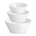 MALACASA 35 OZ Soup Bowls Set of 4, White Bowls Deep Cereal Ramen Bowl