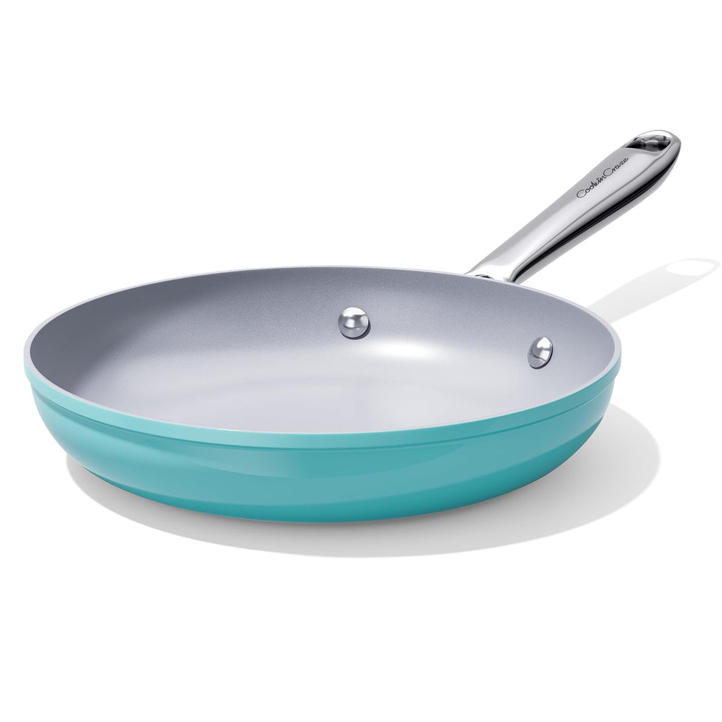 CookinCraze Premium Ceramic Frying Pan, 10 Inch Nonstick Skillet
