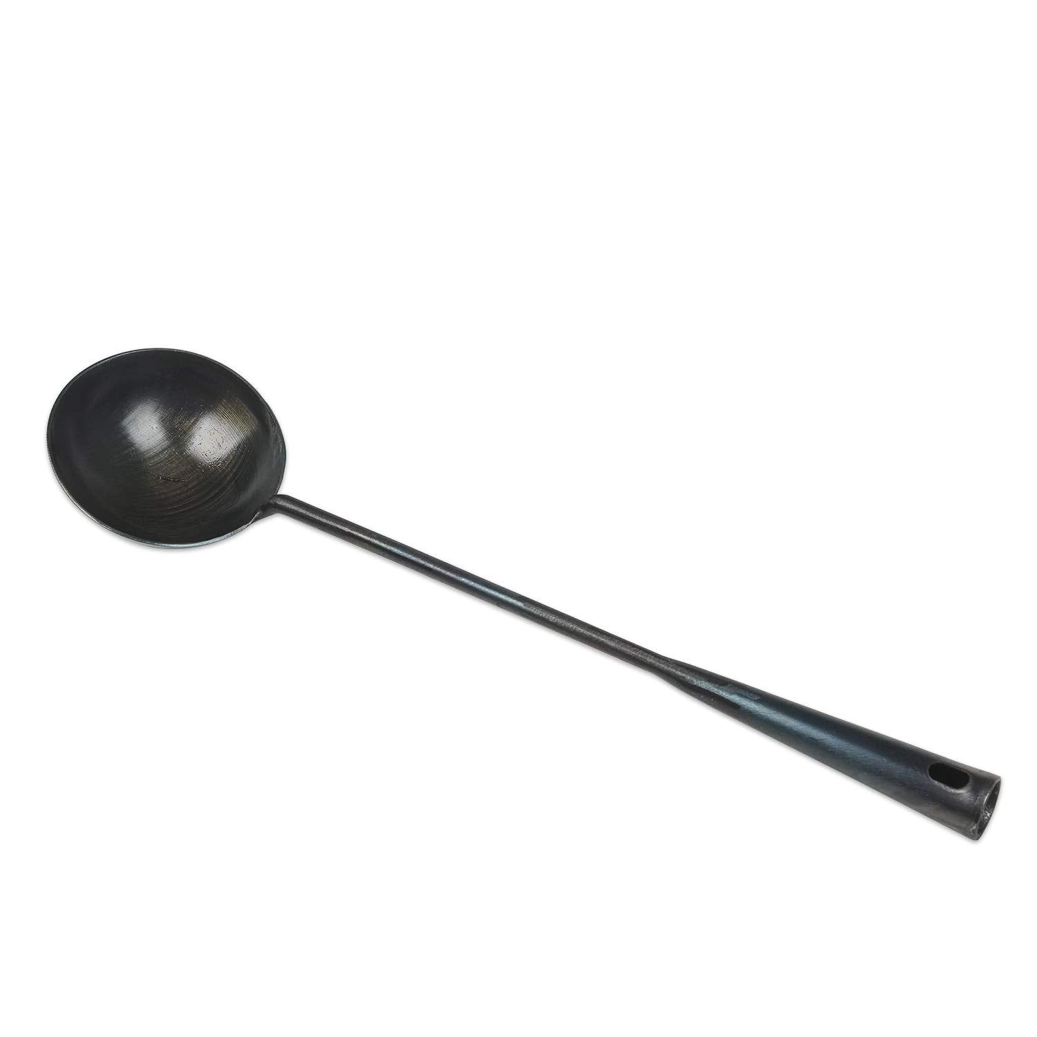 ZhenSanHuan HandMade Carbon Steel Wok Ladle Tool Utensils (Ladle 40CM)