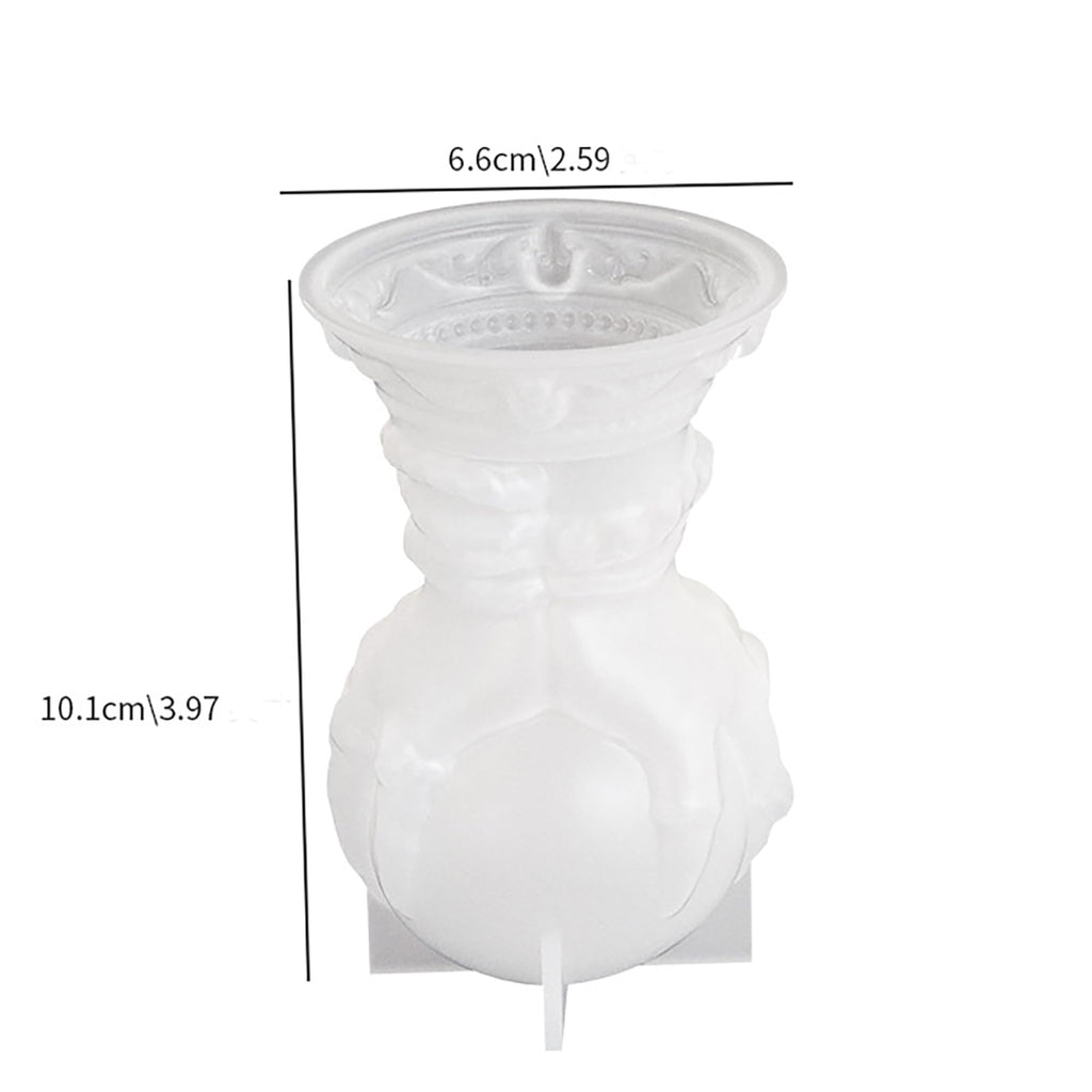 Skull Rose Crystal Ball & Ghost 3D Silicone Molds for Resin Candle & Body Soap Making