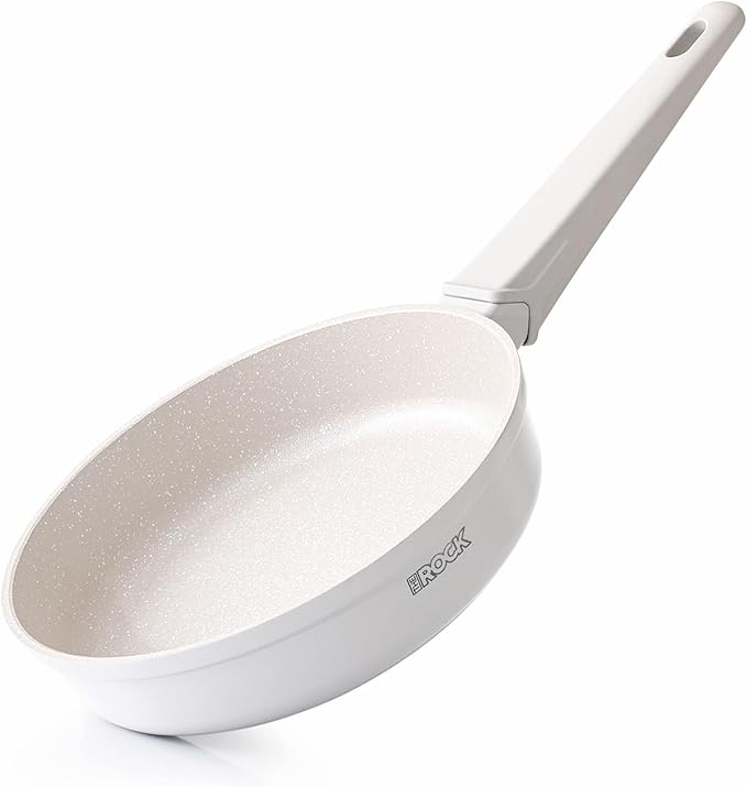 THE ROCK SOHO 12.5-Inch Nonstick Frying Pan – Compact for Urban Kitchens, Nothing Sticks, Never Warps, Lasts Longer, Oven & Dishwasher Safe